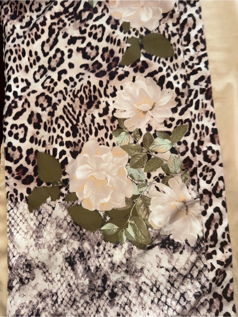 Chico's Beige/Tan Leopard Kimono - Picture 5 of 13
